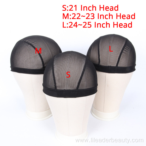 Breathable Elastic Dome Mesh Wig Cap For Wigs